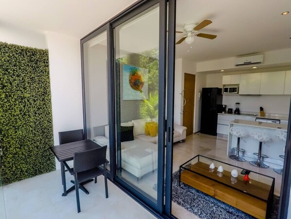 Departamento, 1 habitación, balcón, vista a la ciudad | Áreas de la propiedad