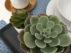 公寓, 1 间卧室, 花园景观 | 用餐