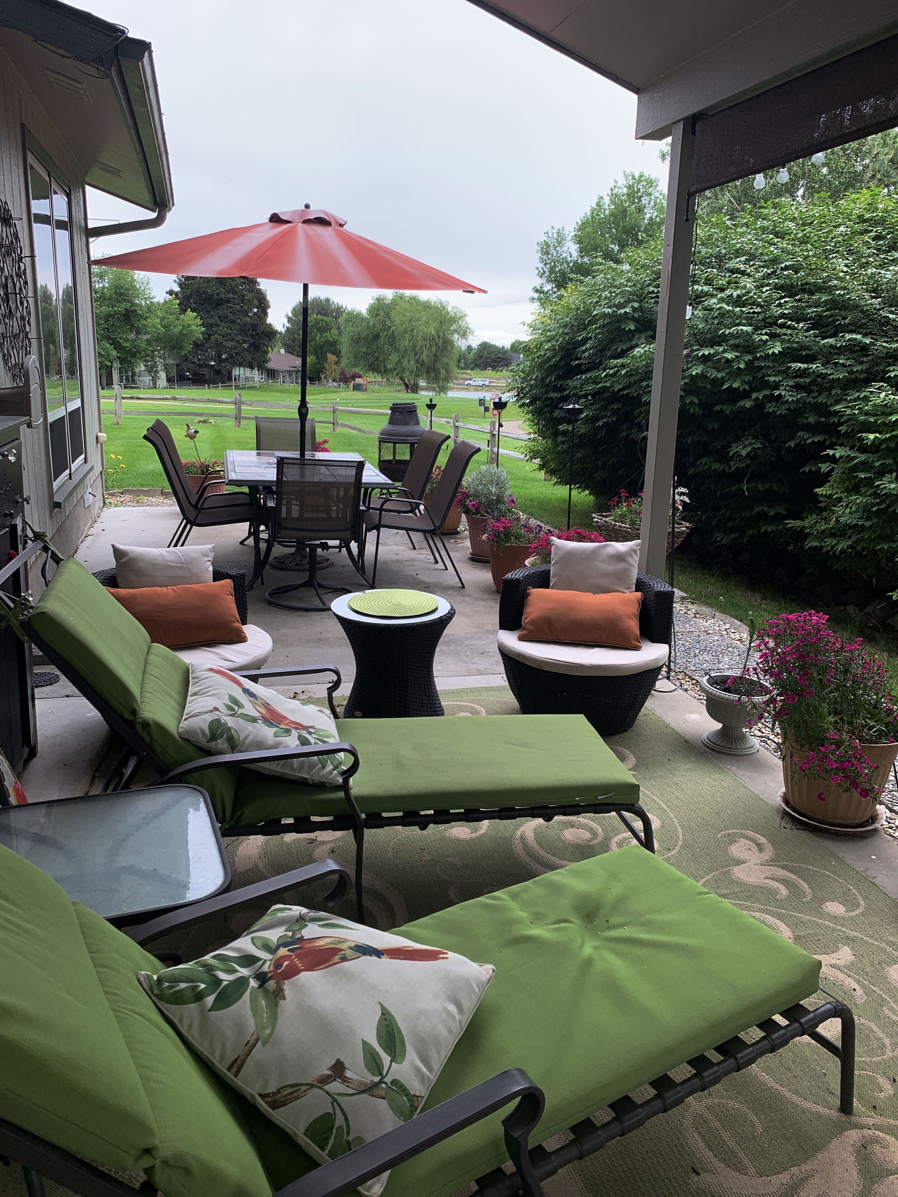Great golfers get away. <br>Peaceful, great views, perfect place to relax. 