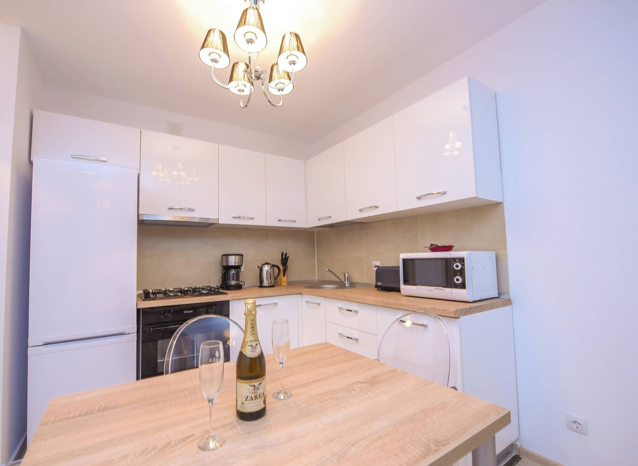 Apartment, 2 Bedrooms, Smoking, Balcony | Private kitchen
