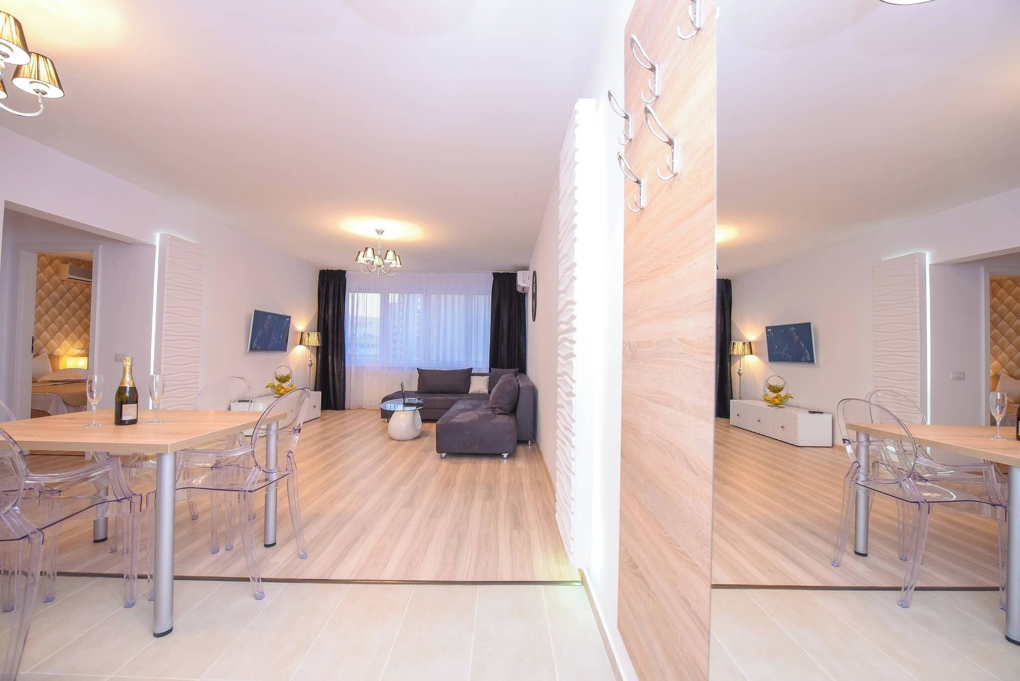 Apartemen, 2 kamar tidur, Boleh Merokok, balkon | Interior