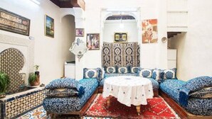 House, 1 Bedroom, Fireplace | Interior - Family Room for 4 Peoples Sunny Riad Inside Medina Fes El Bali (Fes)