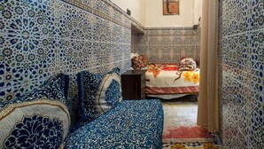 House, 1 Bedroom, Fireplace | 1 bedroom, iron/ironing board - Family Room for 4 Peoples Sunny Riad Inside Medina Fes El Bali (Fes)