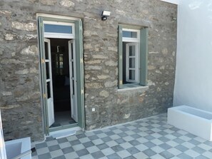 Ferienhaus, 2 Schlafzimmer, Balkon, Meerblick | Außenbereich