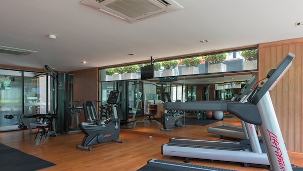 Appartement, 1 slaapkamer, toegankelijk voor mindervaliden, balkon | Fitnessfaciliteiten