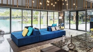 Appartement, 1 slaapkamer, balkon, uitzicht op bergen | Interieur