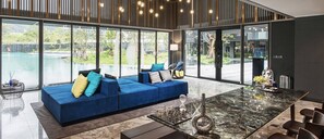 Condo, 1 habitación, balcón, vista a la montaña | Interior