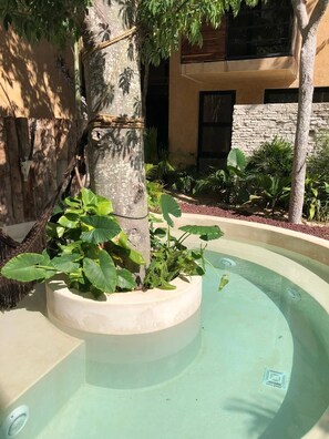 Departamento, 1 habitación, balcón, vista al jardín | Áreas de la propiedad