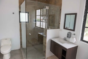 Apartment, 1 Bedroom, Smoking, Patio | Bilik Mandi | Syampu 