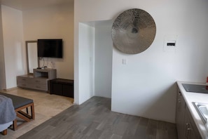 Departamento, 1 habitación, para fumadores, patio | Interior