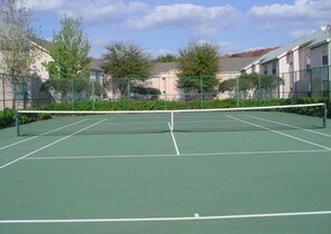 House, 3 Bedrooms, Terrace, Garden View | Tennis court