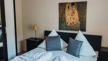 2 quartos, ferros/tábuas de passar roupa, Wi-Fi de cortesia