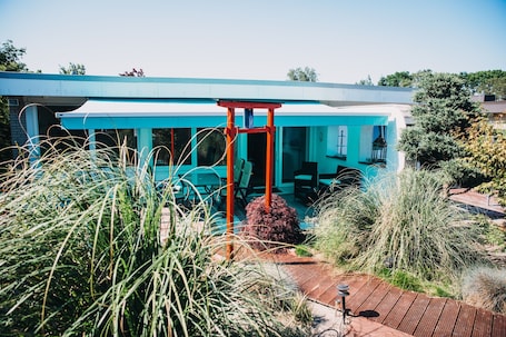 Terrace/patio. Holiday Home 'Haus Piratennest' with Private Terrace, Garden & Wi-Fi