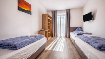 2 Schlafzimmer, kostenloses WLAN, Bettwäsche