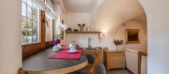 Apartment "Mariagrazia" with Mountain View, Garden & Turkish Bath