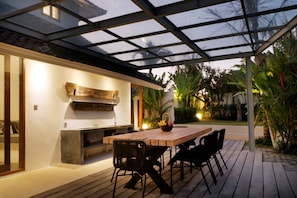 Villa, 3 habitaciones, para fumadores, Terraza | Exterior