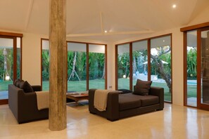 Vila, 3 kamar tidur, Boleh Merokok, teras | Ruang keluarga