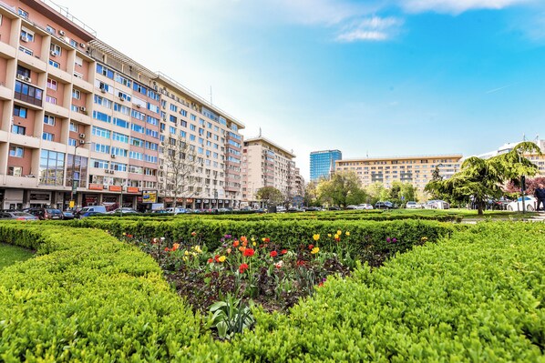 Apartment, 1 Bedroom, Garden View | Exterior - Athene - One Bedroom - Next to Victoria Avenue and Cismigiu Gardens (Bucharest)