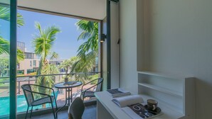Pemandangan dari properti