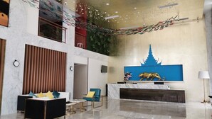 Reception hall - Fu Bang Guo Ji Xi Niu Hotel (Sihanoukville)