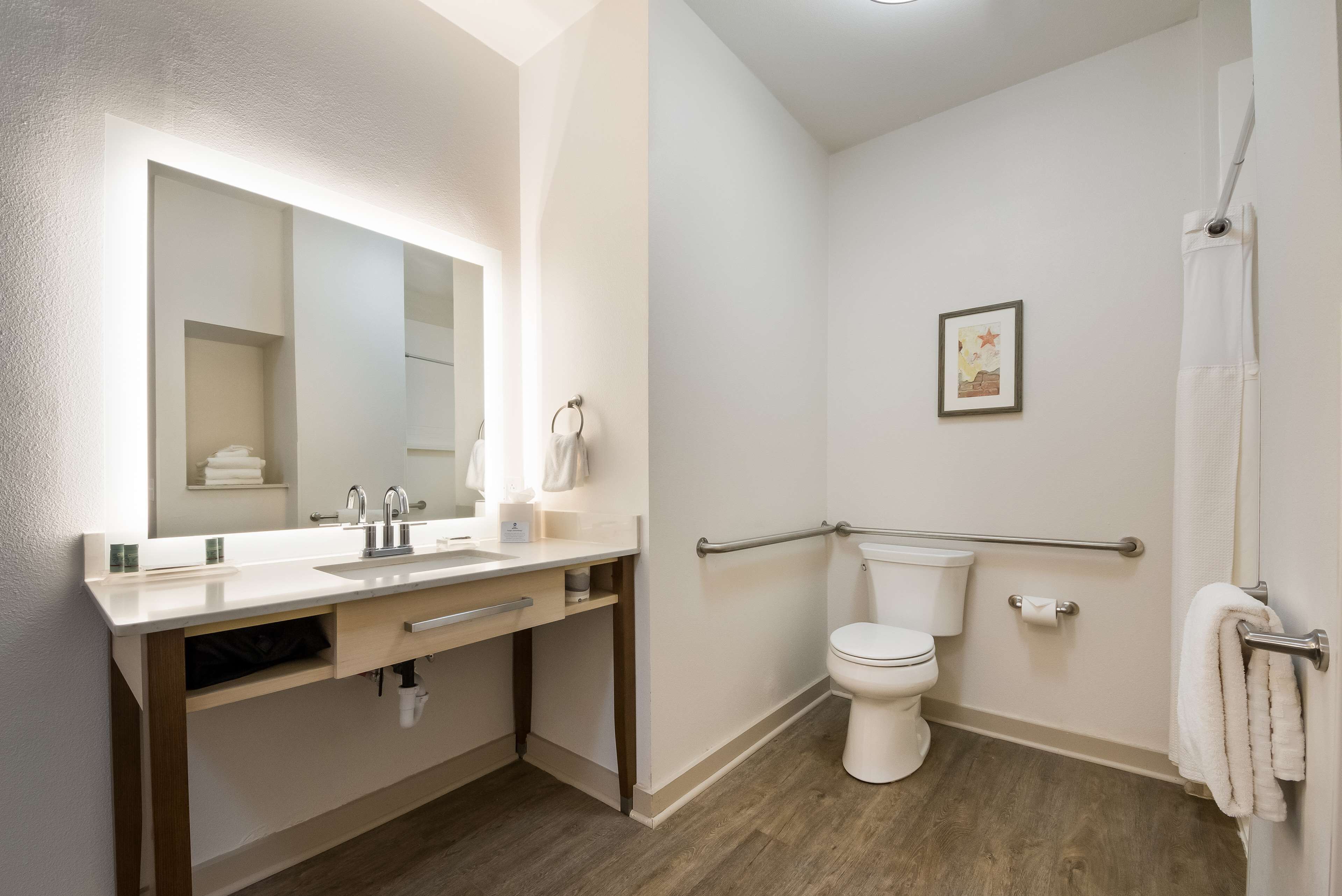 free toiletries, towels, soap, shampoo