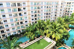 Studio | Exterior - 8th Floor Pool View Condo at Park Lane Resort (Pattaya)