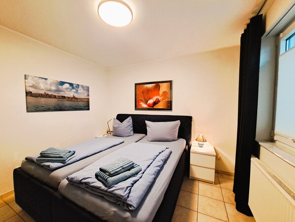 1 bedroom, WiFi, bed sheets, wheelchair access