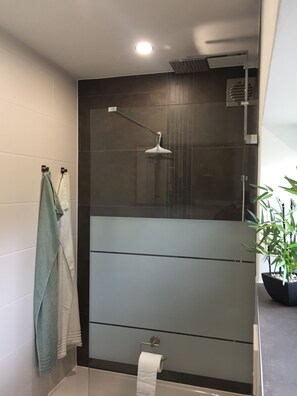 Shower, hair dryer - Charming apartment in the east of Munich in a good location for Therme Erding (Neufinsing)