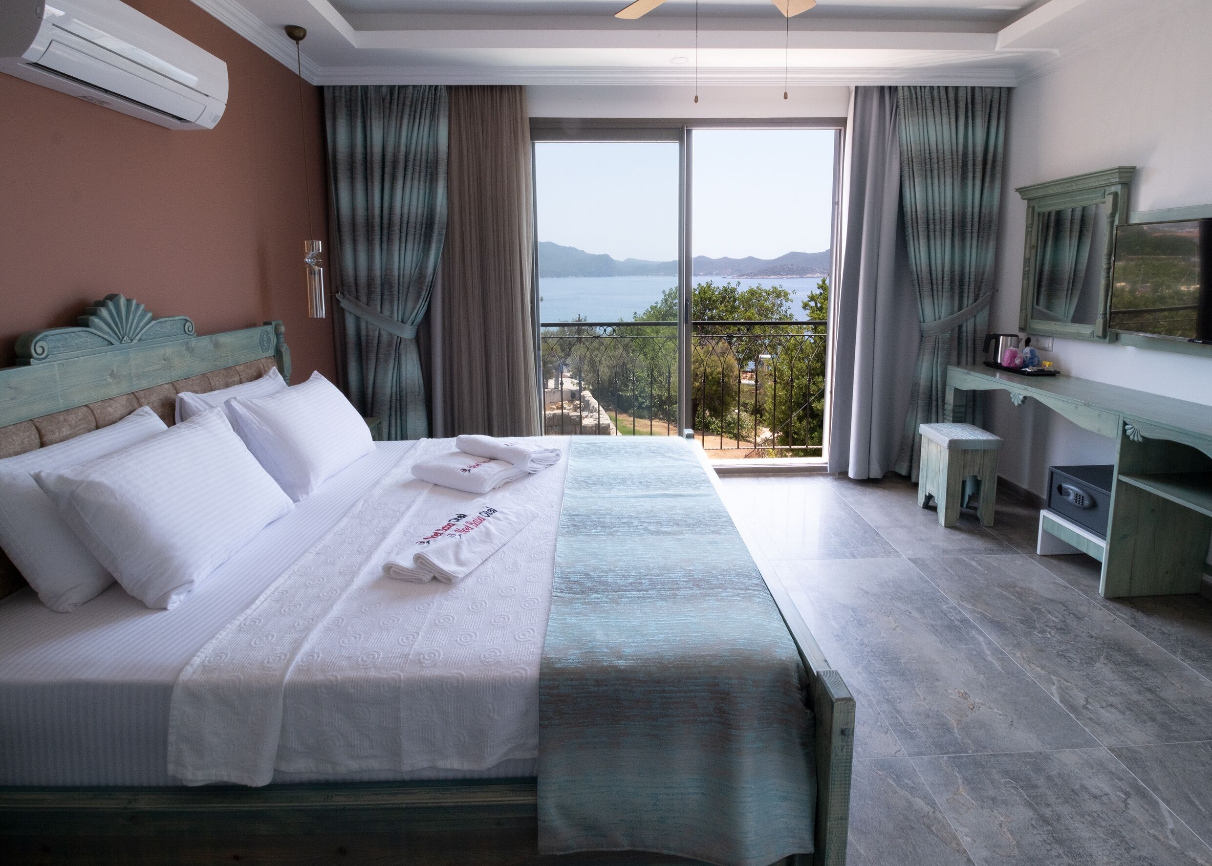 comfort double or twin room, sea view | premium bedding, minibar, in-room safe, blackout curtains