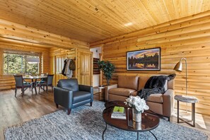 TV, fireplace, DVD player