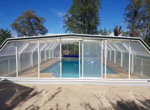 Indoor pool, outdoor pool