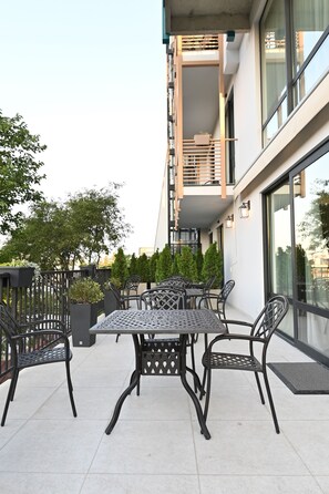 Vue depuis le balcon