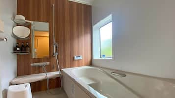 Hair dryer, towels