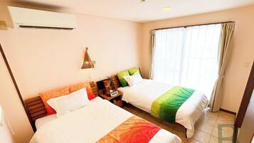 1 chambre, bureau, Wi-Fi gratuit, draps fournis