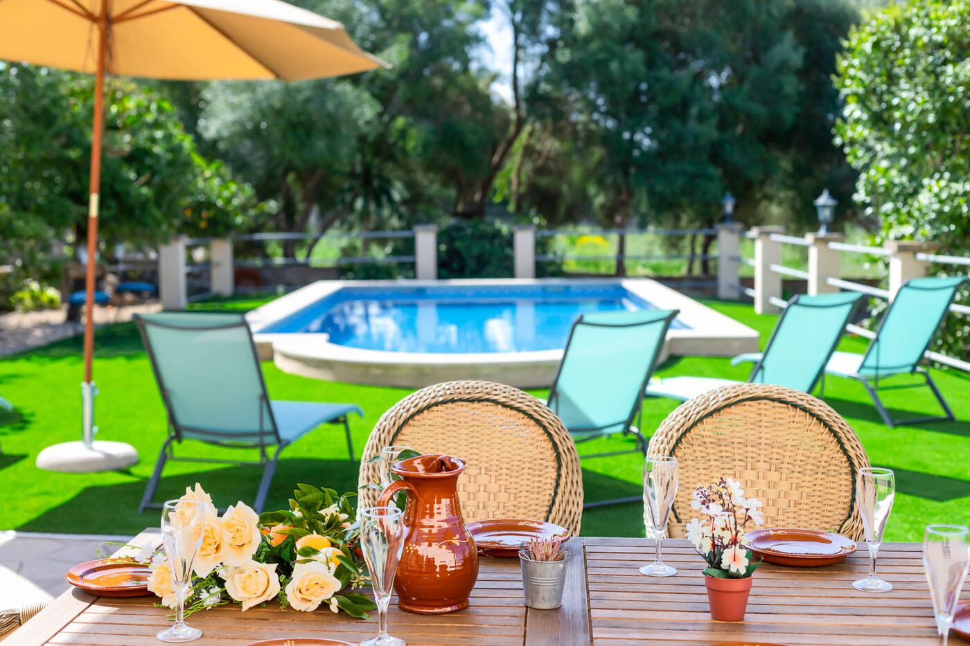 Terrein van de accommodatie