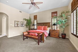 4 bedrooms, desk, iron/ironing board, free WiFi