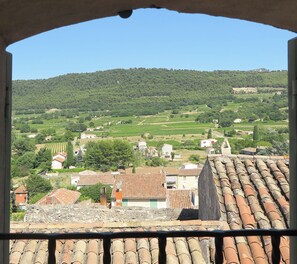 Vue depuis l’hébergement
