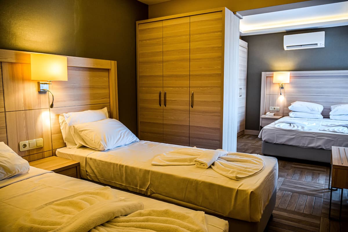 Standaard kamer, uitzicht op bergen | Een minibar, een kluis op de kamer, een laptopwerkplek, gratis wifi