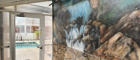 Piscine couverte, piscine chauffée