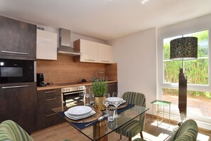 Deluxe Studio (10) | Private kitchen | Espresso maker, coffee/tea maker, electric kettle, highchair - Der Ochsen (Kappel-Grafenhausen)