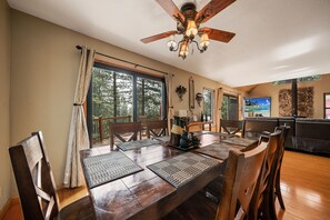 Dining - Exquisite Vacation Home with Hot Tub, EV Charger (Arnold)