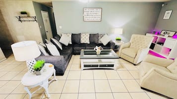 TV connectée, cheminée, Netflix, Hulu