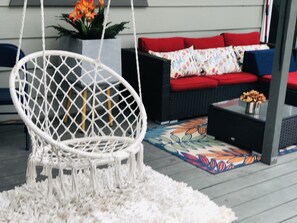 Terrace/patio - Sedona vista to Red Rock 🐶pet friendly, Hot Tub (Sedona)