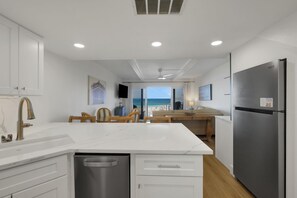 Interior - W/D in Unit, Ocean Views Galore, Spectacular Sunrise & Sunset from property (Saint Augustine Beach Florida)