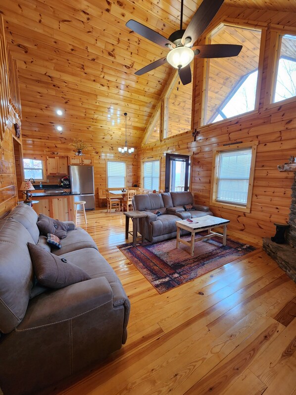 TV connectée, cheminée, baby-foot, table de tennis de table