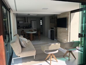 Smart TV, ping pong - A Melhor Área da Praia de Muro Alto (Ipojuca)