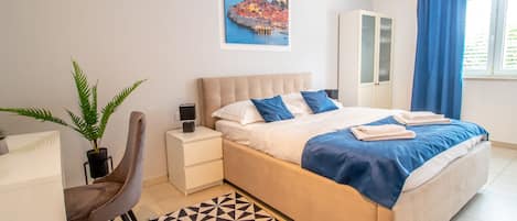 2 habitaciones y ropa de cama de alta calidad