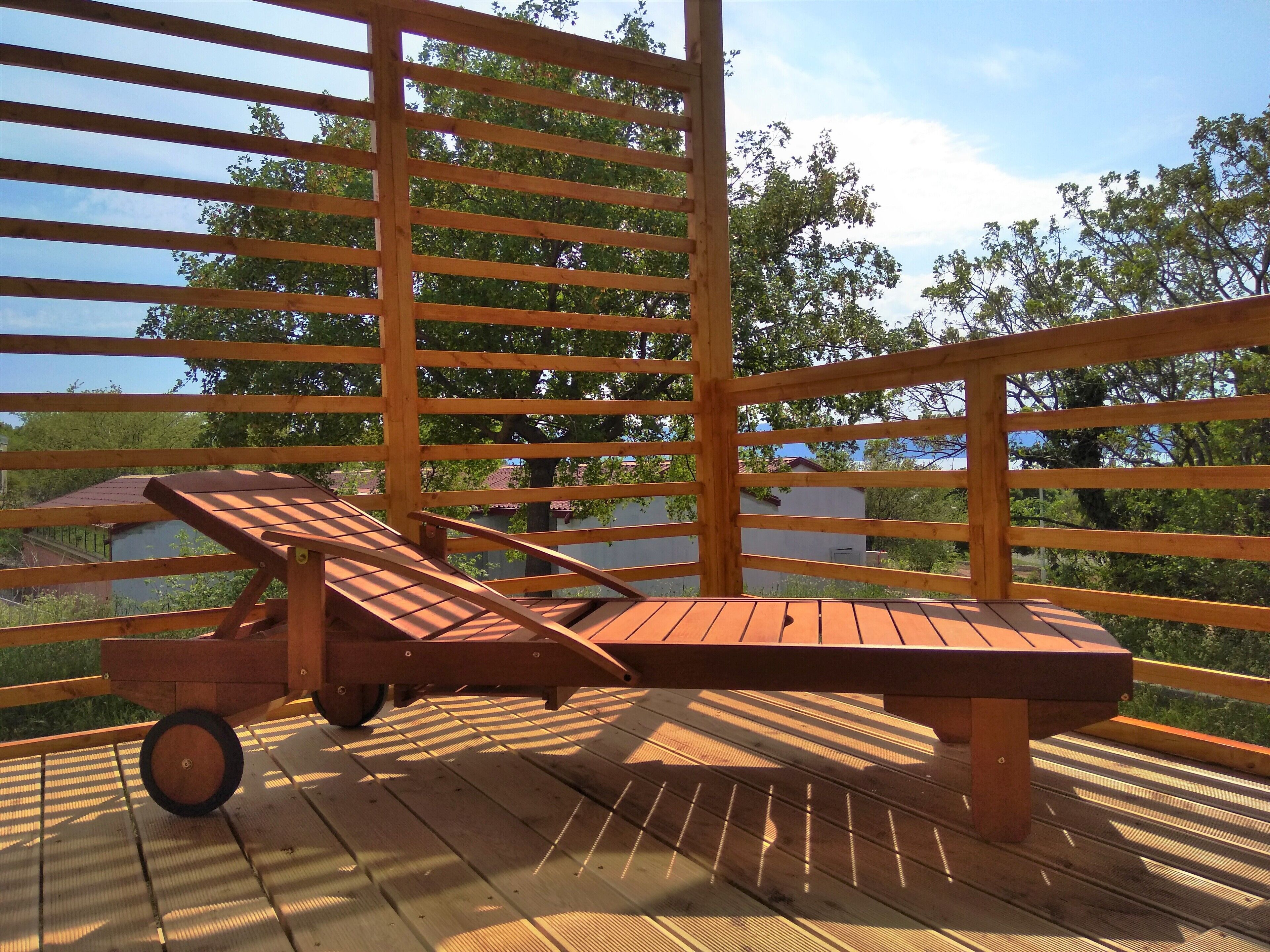 Premium-asuntovaunu | Terassi/patio