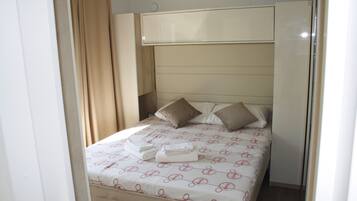 Mobile Premium-Unterkunft | 2 Schlafzimmer, Bettwäsche