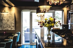 Dining - Luxury Country House and landscaped gardens overlooking mountains with parking (Conwy)